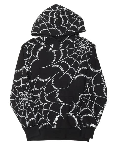 Palm Angels Spider Web Hoodie