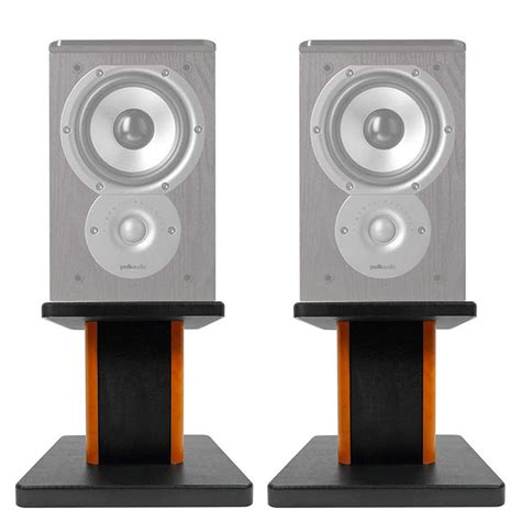 (2) 8” Wood Bookshelf Speaker Stands for Polk Audio TSi100 Bookshelf Speakers - Walmart.com ...