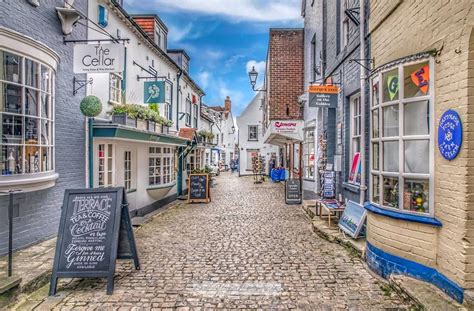 The Cobbled Street of the Old Town’ Lymington, Hampshire. | New forest ...