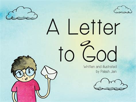 A letter to God on Behance