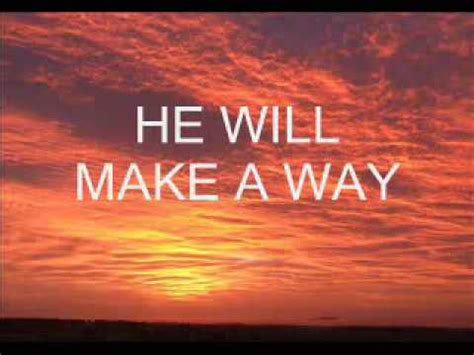 Praise and Worship Songs with Lyrics- God Will Make a Way - YouTube