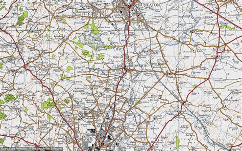 Old Maps of Bedworth, Warwickshire - Francis Frith