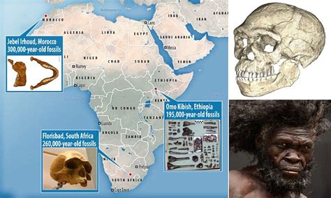 Homo sapiens evolved 100,000 years EARLIER than thought | Daily Mail Online