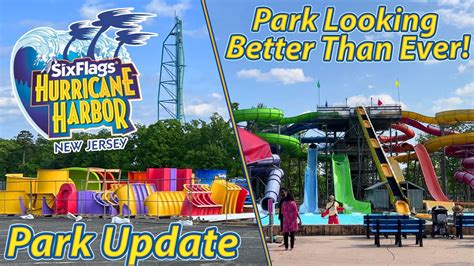 Six Flags Hurricane Harbor (NJ) | Park Update | May 2023 - YouTube