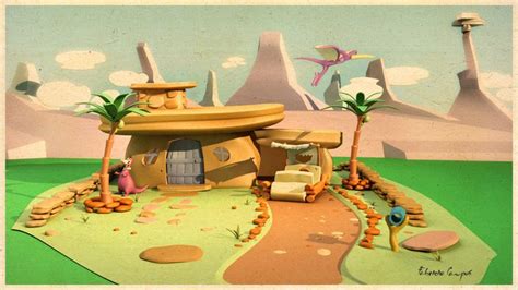 The Flintstones House by fabriciocampos on DeviantArt | Flintstones ...