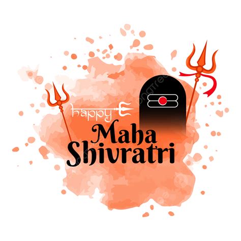 Maha Shivratri Vector Art PNG, Maha Shivratri Lettering And Shiva Linga ...