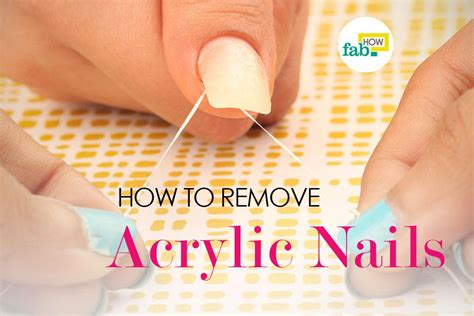 How to Remove Acrylic Nails Easily at Home | Fab How