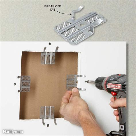 If you're installing a drywall patch, you've got to screw the patch to something. Usually, that ...