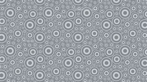 Grey Seamless Circle Pattern Background