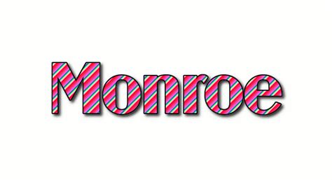 Monroe Logo | Free Name Design Tool from Flaming Text