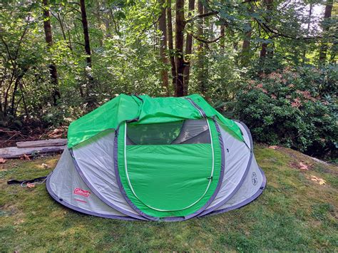 Coleman 4-Person Pop-Up Tent Gear Review - Travelffeine