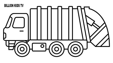 Garbage Truck Drawing | Free download on ClipArtMag