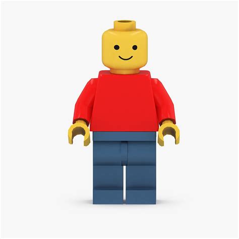 3D model Classic Lego Man Figurine VR / AR / low-poly | CGTrader