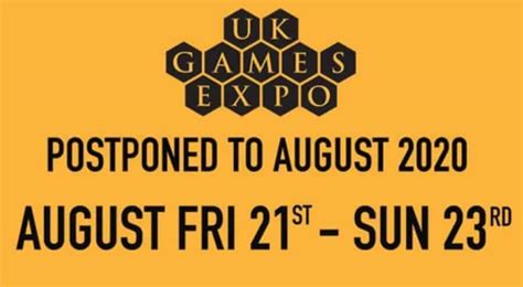 Salute & UK Games Expo Postponed Due To COVID-19