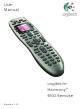 LOGITECH HARMONY 650 REMOTE CONTROL USER MANUAL | ManualsLib