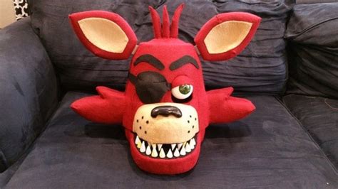 FNAF Foxy the Pirate Mask Head Costume by brandysbootique on Etsy