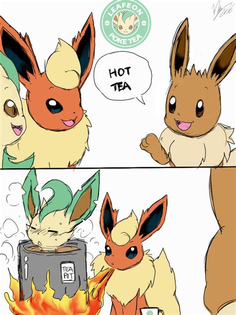 Leafeon Hot Tea by Winick-Lim on DeviantArt