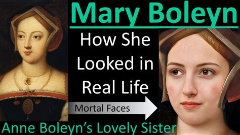 How MARY BOLEYN Looked in Real Life - Anne Boleyn's Forgotten Sister ...