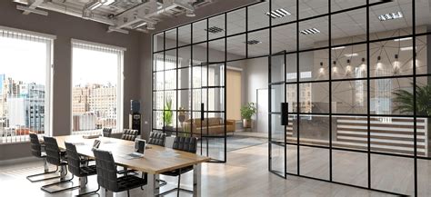 Glass Partitions For Office | Crystalia Glass
