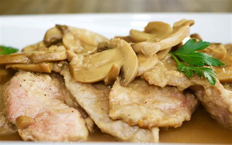 Veal Marsala - Mario's Meat Market Weekly Recipe