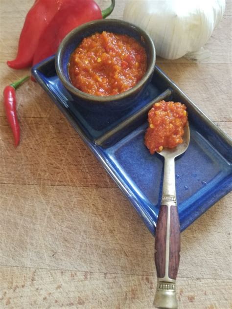 Roasted Red Chili Garlic Paste | Eat the Heat