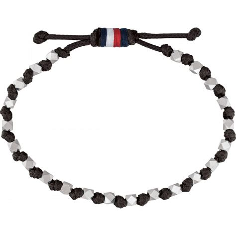 Men's Black Bead Bracelet 2790025 - Bracelets from Hillier Jewellers UK