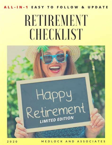 ALL-IN-1 FREE Retirement Checklist 2023: Medlock And Associates