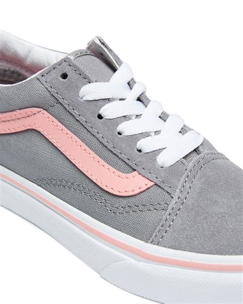 Vans Girls Old Skool Shoe - Grey | SurfStitch