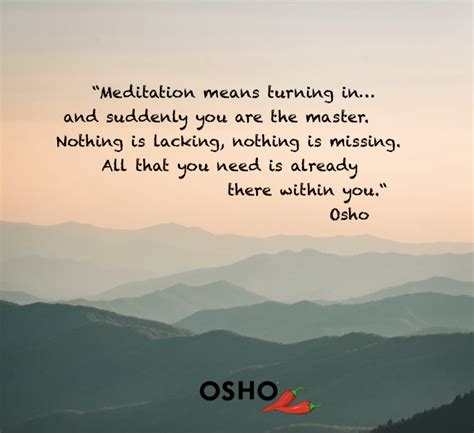 Osho Meditation Quotes