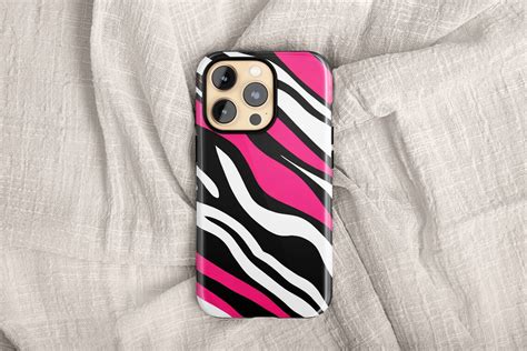 Case for Galaxy Z Flip & Z Fold PINK ZEBRA Case for Samsung Z - Etsy