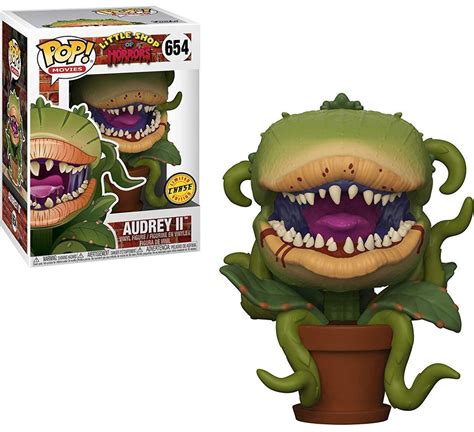 Funko Little Shop of Horrors POP Movies Audrey II Vinyl Figure 654 Bloody, Chase Version - ToyWiz