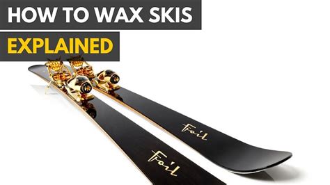 How to Wax Skis