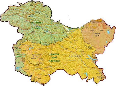 Maps Of Kashmir