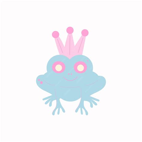 Premium Vector | Frog prince illustration