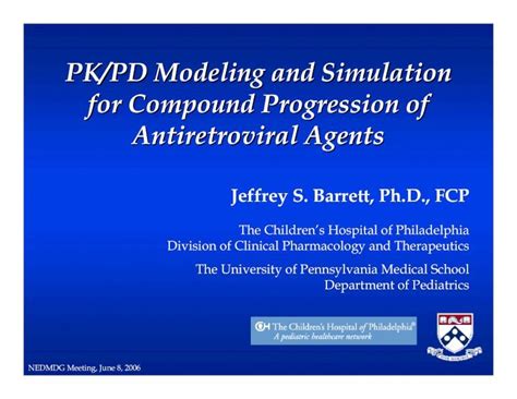 (PDF) PK/PD Modeling and Simulation for Compound Progression of ...