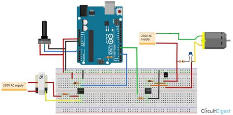 AC Fan Speed Control using Arduino and TRIAC