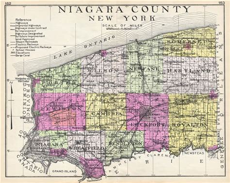 Niagara County New York.: Geographicus Rare Antique Maps