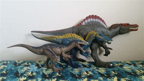 I received my Mattel Jurassic World Legacy Collection Spinosaurus today. Here it is with some of ...