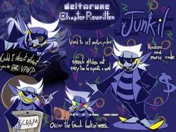 Junkil. ( from deltarune chapter rewritten.) by gust67899 on DeviantArt