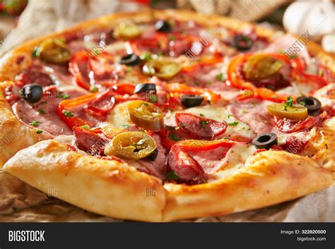 Pizza Restaurant Menu Image & Photo (Free Trial) | Bigstock