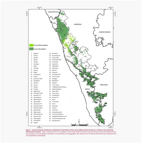 Western Ghats Map