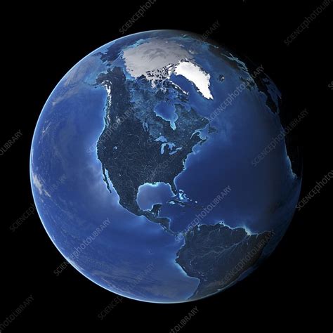 Earth's hydrosphere - Stock Image - C023/1410 - Science Photo Library