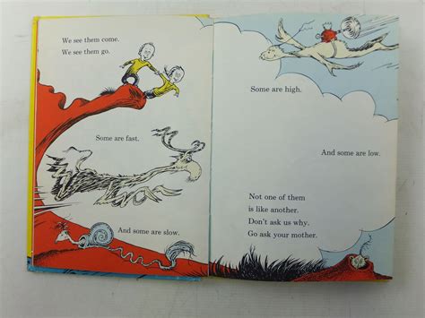 ONE FISH, TWO FISH, RED FISH, BLUE FISH par Seuss, Dr.: Very Good Hardback (1960) First edition ...