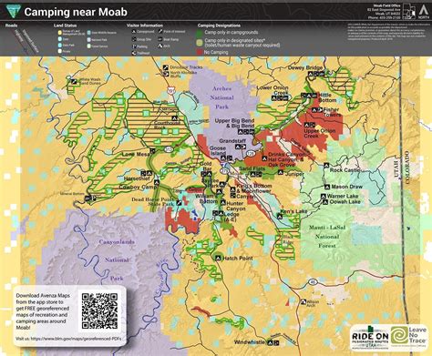 9 FREE Camping Areas Near Moab, Utah | Take The Truck