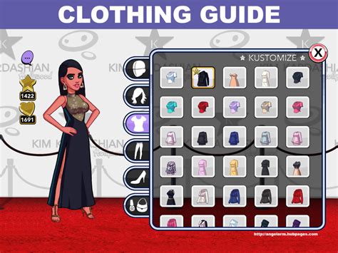 Kim Kardashian: Hollywood Game Clothing Guide | LevelSkip