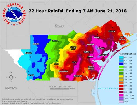 South Texas Heavy Rain And Flooding Event: June 18-21, 2018 - Orange County Texas Flood Zone Map ...