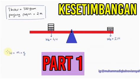 Animasi Keseimbangan Benda Tegar