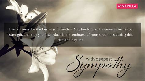 Sympathy Message for the Loss of a Mother: Offering Condolences | PINKVILLA