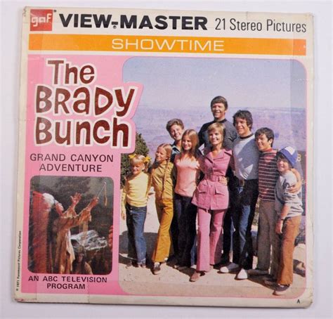 View-Master The Brady Bunch Grand Canyon 3 reel packet/booklet B568 -EGR2 | eBay | View master ...