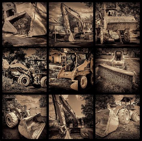 Construction collage-1 Photograph by Rudy Umans - Pixels